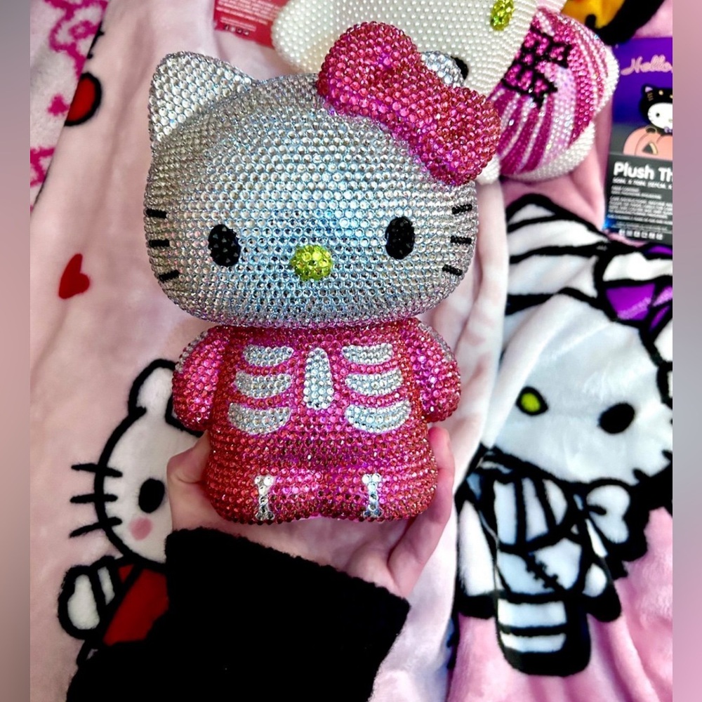 Hello Kitty Pink Skeleton & More! Please read description & look through photos! - Picture 3 of 10